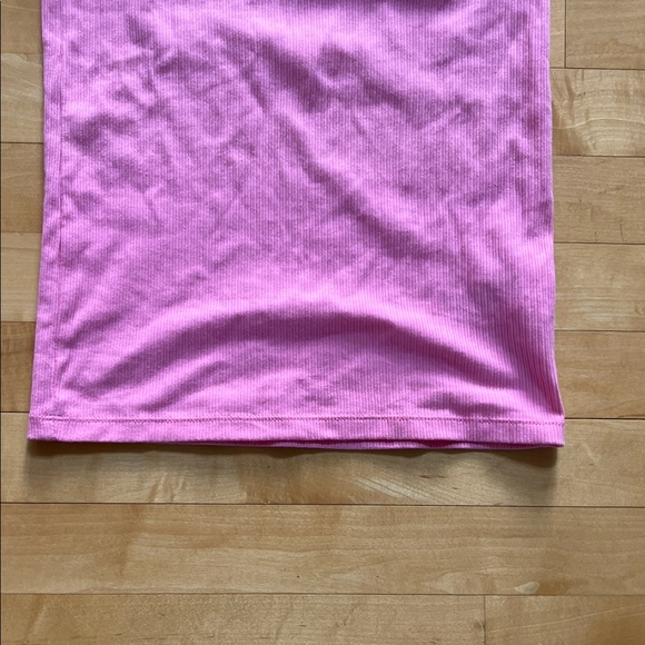 J. Crew Pink Ruffle Tank Top - Picture 3 of 4